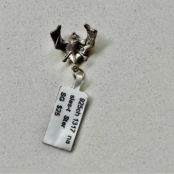 Sterling Silver 925 bat charm - Picture 5 of 6